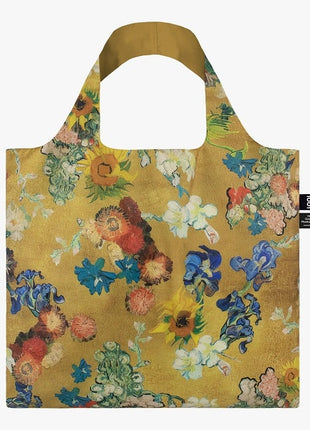 LOQI vouwtas - opvouwbare tas  / shopper Museum - Van Gogh 50 goud