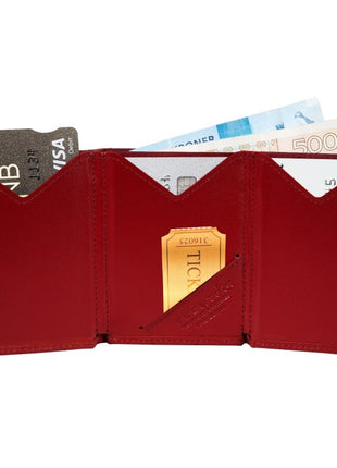 Exentri Wallet portemonnee pasjeshouder - rood