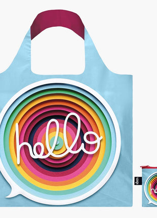 LOQI vouwtas - opvouwbare tas  / shopper - Hello