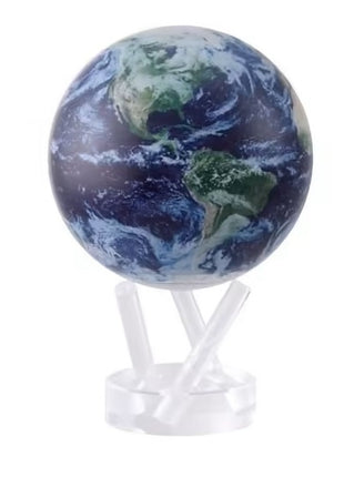 Mova Globes wereldbol aarde met wolken 15 cm