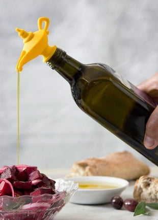 Peleg Design - Oiladdin olijfolie schenker en stop