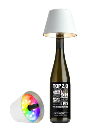 Sompex TOP 2.0 flessenlamp accu led wit multi-colour - 72521