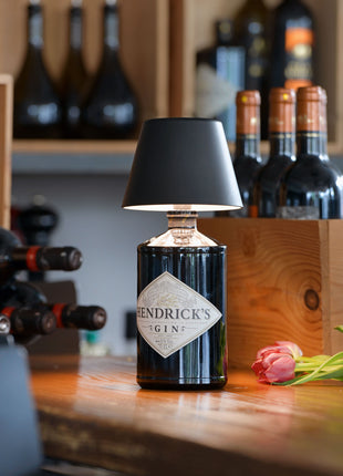 Sompex Top 2.0 flessenlamp wijnfles olijfoliefles accu traploos dimbaar led multi colour zwart 72520