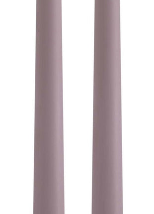 Uyuni Taper Slim LED dinerkaars wax - 2 stuks lavendel 32cm