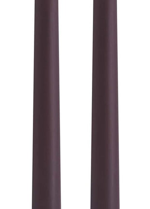 Uyuni Taper Slim LED dinerkaars wax - 2 stuks paars 32cm