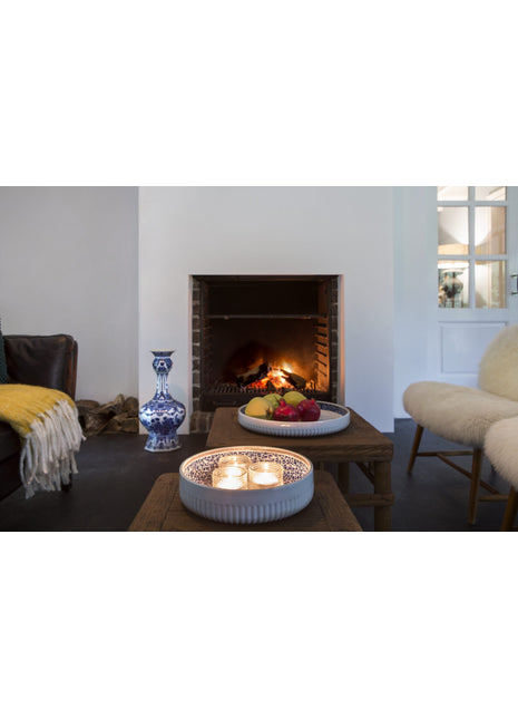 Royal Delft D1653 Blue Colar schaal No3 delftsblauw