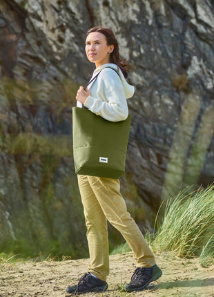 Black+Blum Insulated Tote Bag - Koeltas - 16Ltr - Mosgroen