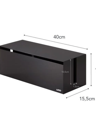 Yamazaki Web Kabelbox - Bruin/Zwart