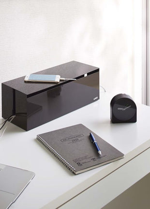 386560 Yamazaki Web Kabelbox - Bruin/Zwart