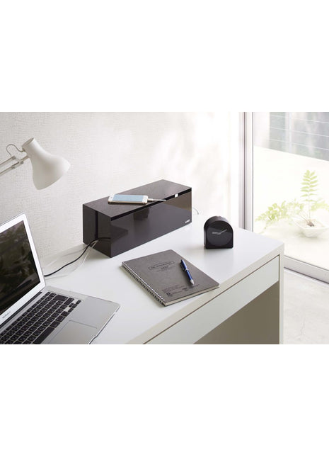 386560 Yamazaki Web Kabelbox - Bruin/Zwart