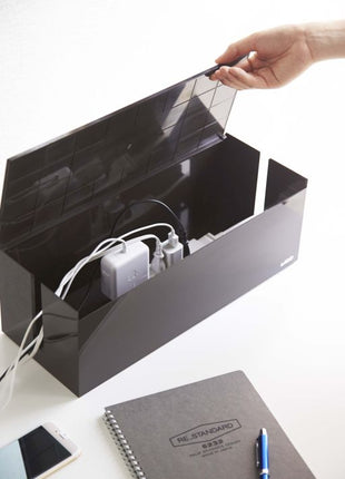 386560 Yamazaki Web Kabelbox - Bruin/Zwart