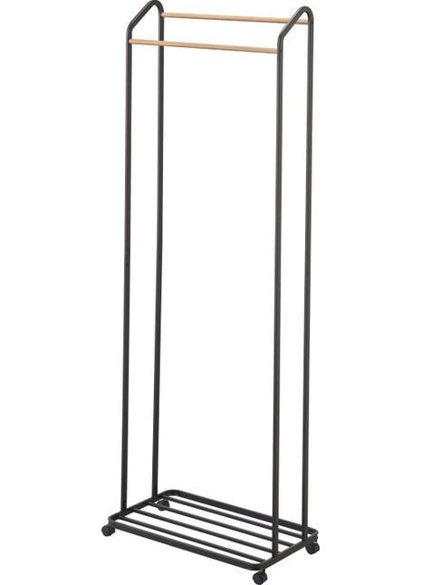 386634 Yamazaki Tower Kledingrek op wielen Zwart 