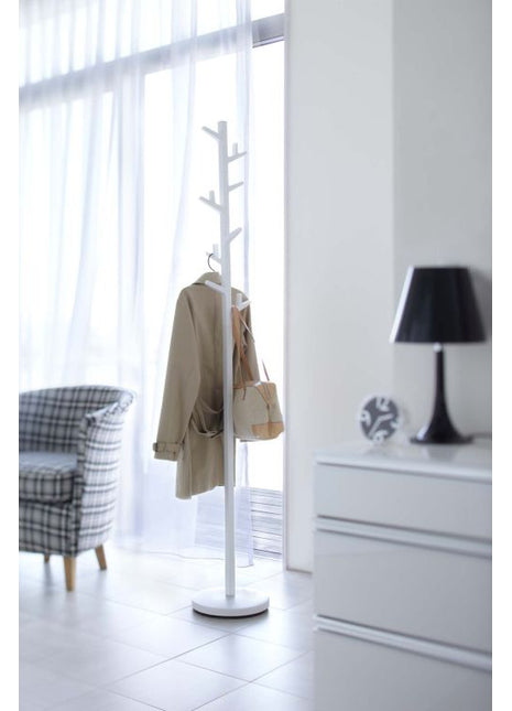 386667 Yamazaki Branch Kapstok Pole Hanger - Wit