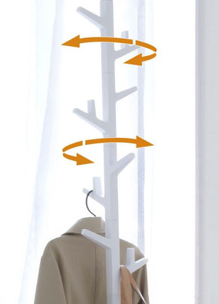 386667 Yamazaki Branch Kapstok Pole Hanger - Wit