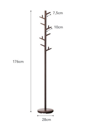 386668 Yamazaki Branch Kapstok Pole Hanger - Bruin