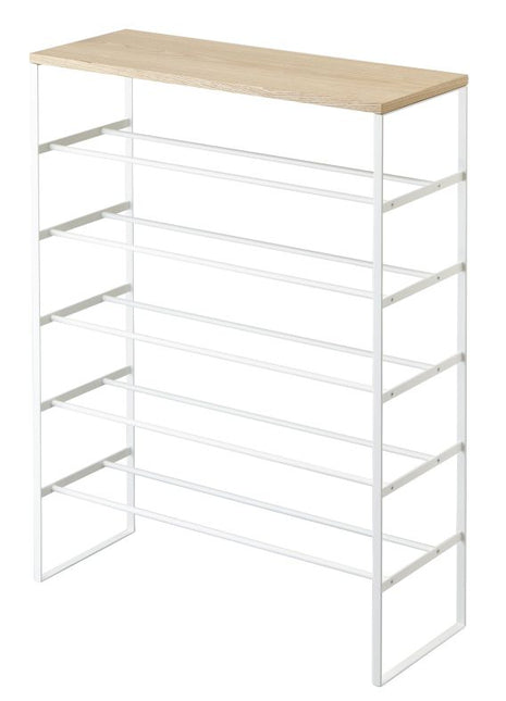 Yamazaki Tower Schoenenrek 6-laags wit 03669