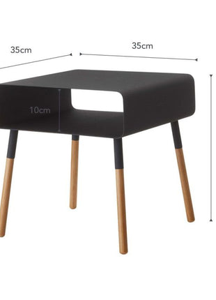 397015 Yamazaki Plain Bijzettafel laag - Zwart