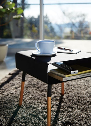 397015 Yamazaki Plain Bijzettafel laag - Zwart