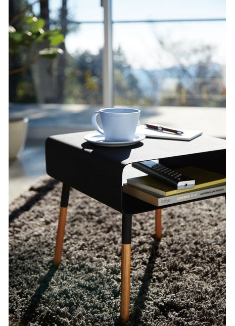 397015 Yamazaki Plain Bijzettafel laag - Zwart