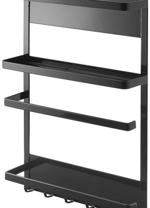 Yamazaki Tower Keukenrek koelkast magnetisch - Zwart