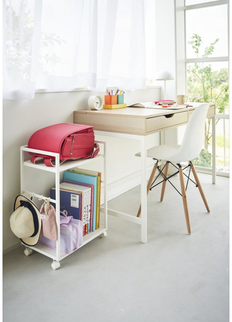 Yamazaki Tower Opbergtrolley 2-laags wit 397486
