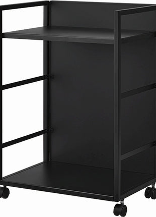 Yamazaki Tower Opbergtrolley 2-laags zwart 397487