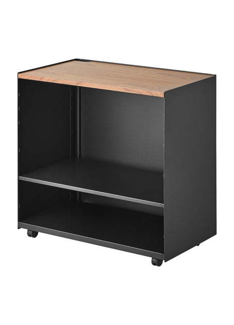 397587 Yamazaki Tower Opbergtrolley - Zwart
