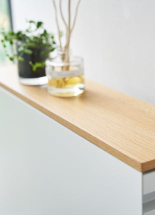 Yamazaki Tower Badkamerorganizer uitschuifbaar - Wit