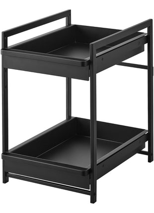 397597 Yamazaki Tower Keukenkast organizer 2-laags - Zwart