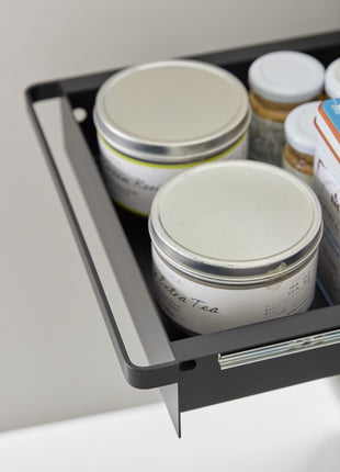 397597 Yamazaki Tower Keukenkast organizer 2-laags - Zwart