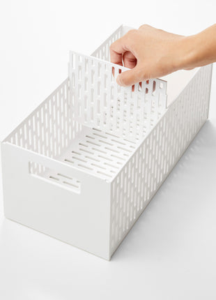 397691 Yamazaki Tower Opbergmanden op wielen 3-laags - Wit