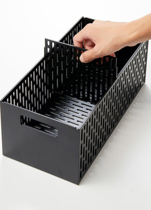 397692 Yamazaki Tower Opbergtrolley op wielen 3-laags - Zwart