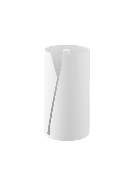 Yamazaki Tower Keukenrolhouder rond - Wit