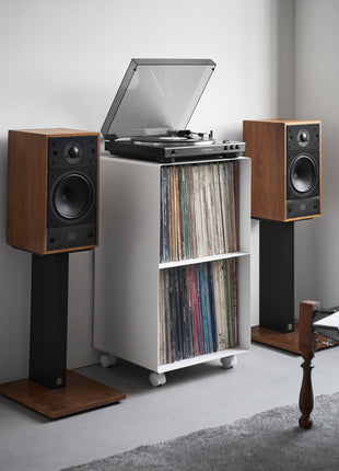 Yamazaki Tower Platenkast 2-laags op wielen Wit 397703