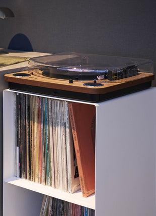 Yamazaki Tower Platenkast 2-laags op wielen Wit 397703