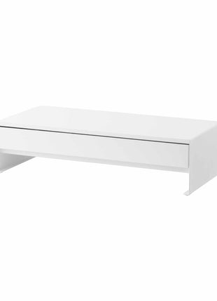 397717 Yamazaki Tower Monitorstandaard met lade - Wit