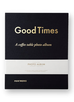 Printworks Fotoalbum L Good Times Zwart PW00358