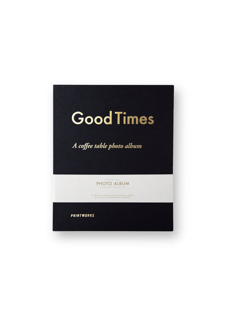 Printworks Fotoalbum L Good Times Zwart PW00358