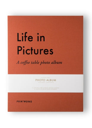 Printworks Fotoalbum - Life In Pictures - Oranje