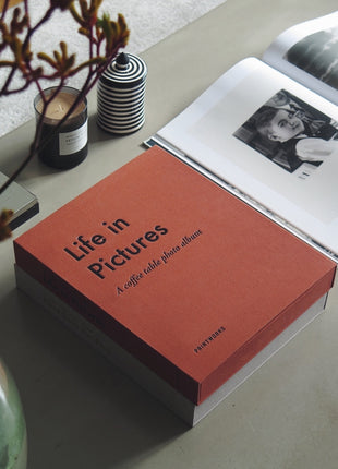 Printworks Fotoalbum - Life In Pictures - Oranje