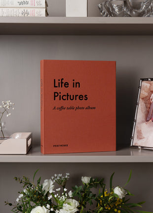 Printworks Fotoalbum - Life In Pictures - Oranje