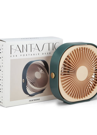 Printworks Tafelventilator - Fantastic - Groen
