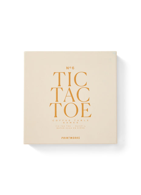 Printworks Spel Classic - Tic Tac Toe - boter kaas eieren - PW00689