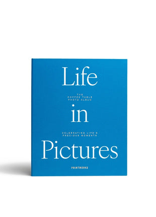Printworks Fotoalbum - Life in Pictures - Blauw