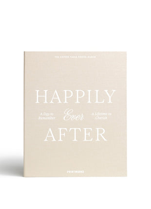 PW00727 Printworks Happily Ever After trouwalbum beige
