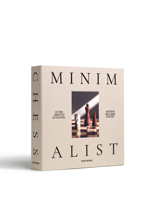 Printworks Spel - Chess Wood - schaakspel The Minimalist