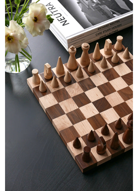 Printworks Spel - Chess Wood - schaakspel The Minimalist