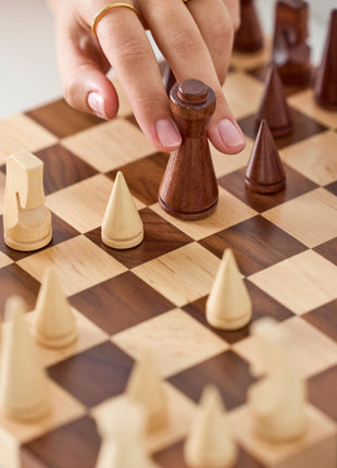 Printworks Spel - Chess Wood - schaakspel The Minimalist