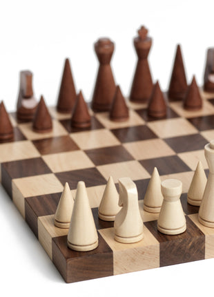 Printworks Spel - Chess Wood - schaakspel The Minimalist