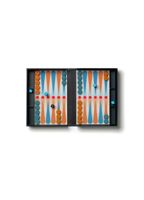 Printworks Spel Art of Backgammon Antraciet - PW00757